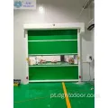 Sistema de servo de tecido de PVC Porta de rolagem de alta velocidade